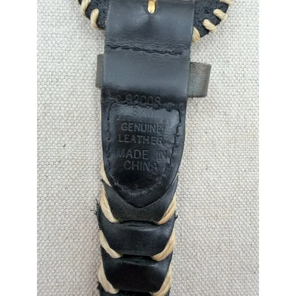 Braided Double Sided Belt S/M